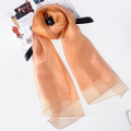 Fashion scarf 2017 best-selling women long double-deck silk blend scarf shawl glitter hijab